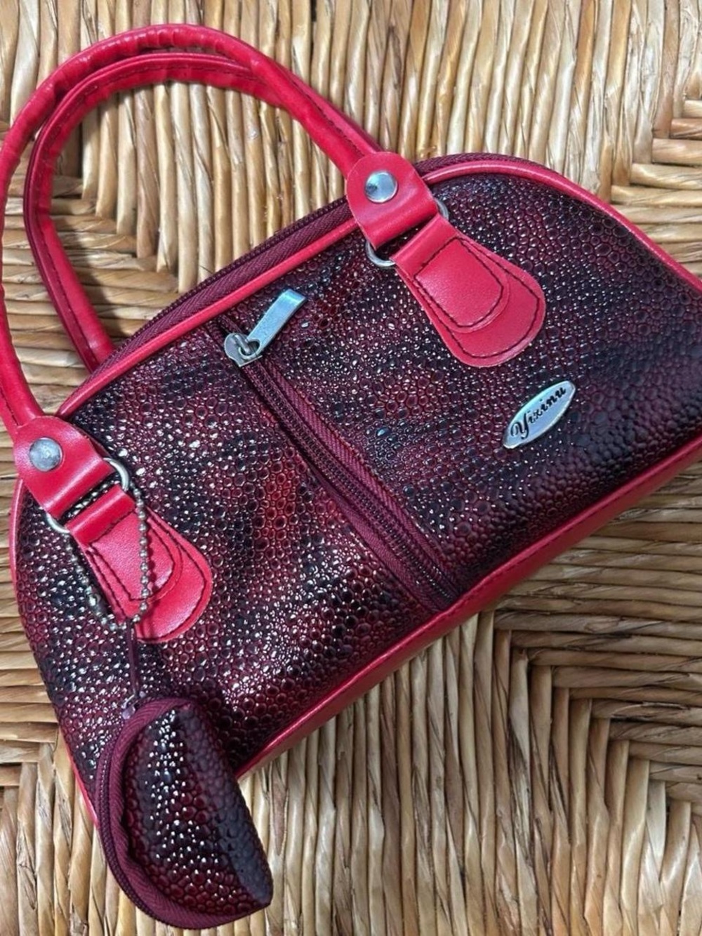 Chic Vintage 2000s Mini Bag with Textured Finish